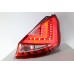 Ford Fiesta 09-15 Red Clear Light Bar LED Tail Lamp